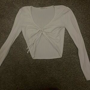 Small long sleeve white shirt
